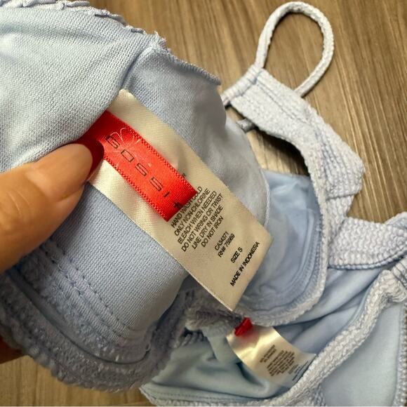 Gossip Women’s Bikini set Size small blue swimwear - Picture 6 of 6